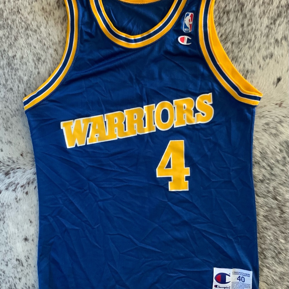 Chris Webber Golden State Jersey Run TMC
